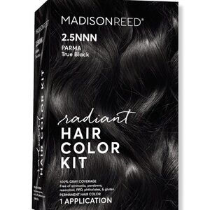 Madison Reed Radiant Hair Color Kit | 2.5NNN Soft Black (Parma Black) NWT